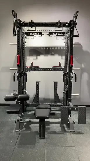 Professional Body Building Commercial Fitness Equipment Multi Function Adjustable Cable Crossover Trainer with Pulley System