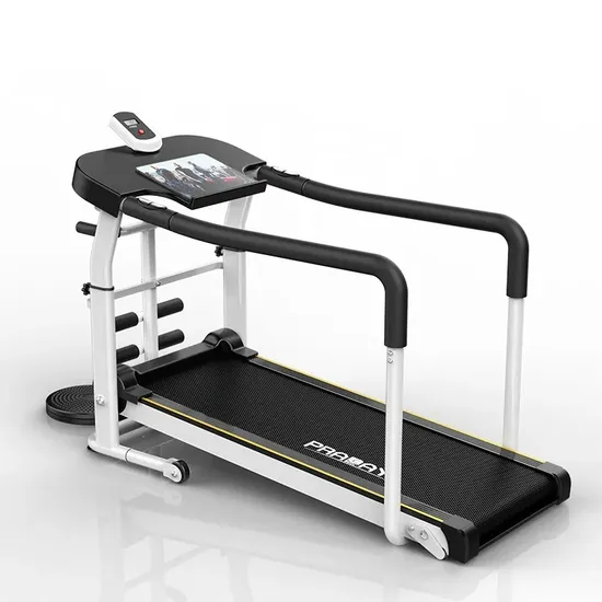 Home Use Folding Portable Running Machine with Monitor Manual Cardio Training Home Treadmills