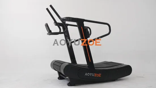 Home Use Fitness Equipment Non Motorized Electronic Running Machine Treadmill